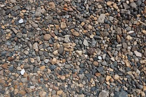 Rocky texture with different patterns and elements in high quality Foto stock