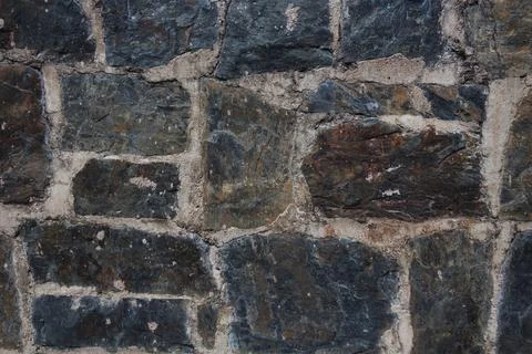 Rocky texture with different patterns and elements in high quality Foto stock