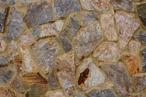 Rocky texture with different patterns and elements in high quality Stock Photos