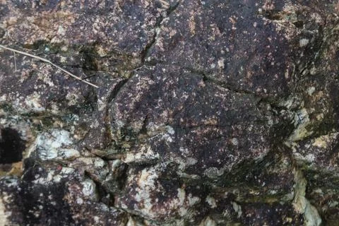 Rocky texture with different patterns and elements in high quality Stock Photos