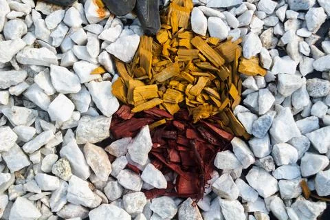 Rocky texture with different patterns and elements in high quality Stock Photos