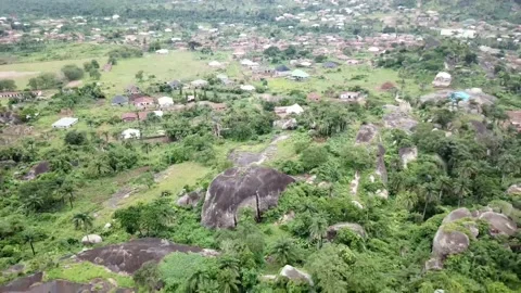 Rocky Town Stock Footage 207726930