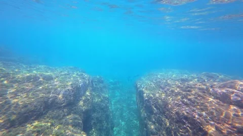 Rocky Volcanic Reef Stock Footage 330792126