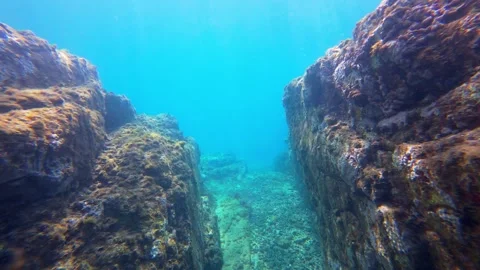 Rocky Volcanic Reef Stock Footage 330792127