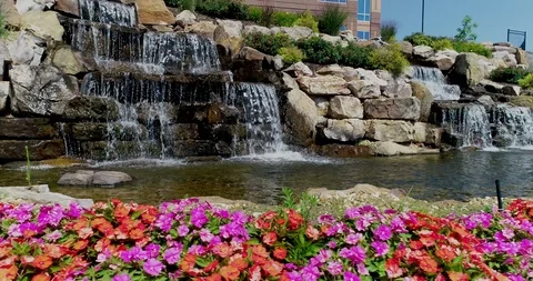Rocky Water Fall 1 Stock Footage 113302925