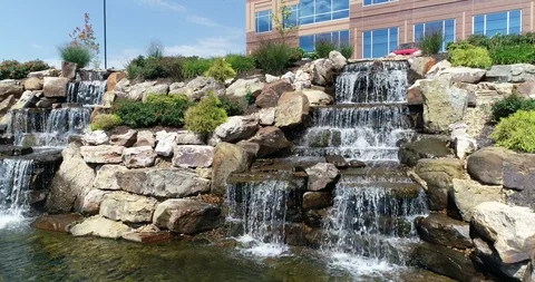 Rocky Water Fall 3 Stock Footage 113302890