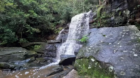 Rocky waterfall Stock Footage 201078327
