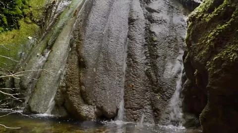 Rocky waterfall Stock Footage 289229612