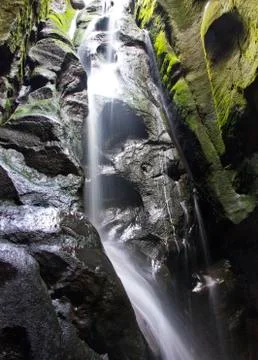 Rocky waterfall Stock Photos