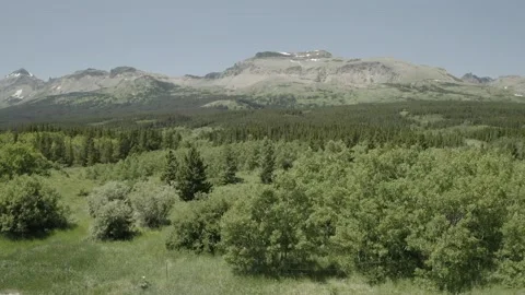 RockyMountains Spring Stock Footage 158405051