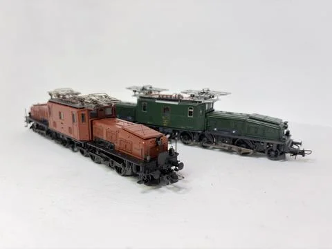 Roco HO scale model of the Swiss SBB Ce 6/8 electric locomotive Fotos Stock