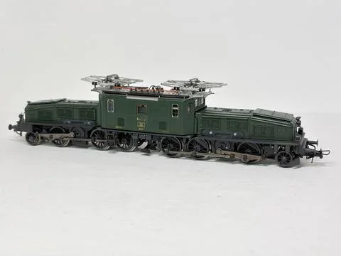 Roco HO scale model of the Swiss SBB Ce 6/8 electric locomotive Stock Photos