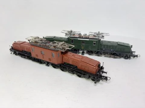 Roco HO scale model of the Swiss SBB Ce 6/8 electric locomotive Foto stock