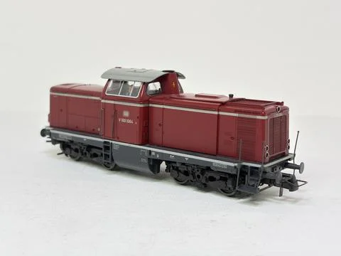 Roco model of a German DB Class V100 diesel locomotive Stock Photos