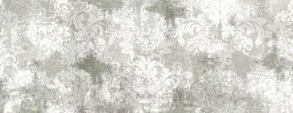 Rococo Baroque texture pattern Vector. Floral ornament decoration. Victorian  Stock Illustration