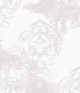 Rococo Baroque texture pattern Vector. Floral ornament decoration. Victorian  イラスト素材