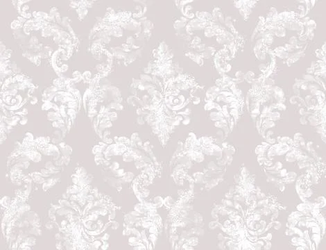 Rococo pattern texture Vector. Floral ornament decoration. Royal ements. Vict Stock Illustration