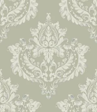 Rococo texture pattern Stock Illustration