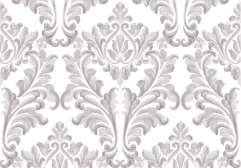 Rococo texture pattern イラスト素材
