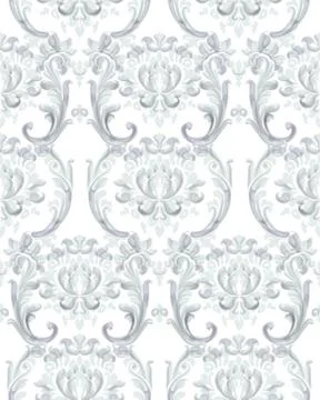 Rococo texture pattern 스톡 일러스트