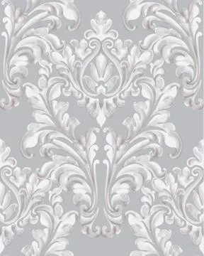 Rococo texture pattern Stock Illustration