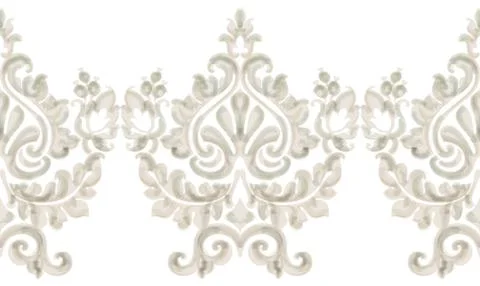 Rococo texture pattern 스톡 일러스트
