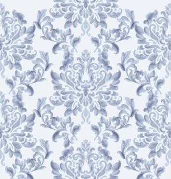 Rococo texture pattern Stock Illustration