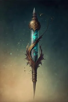 Rod of alertness Stock Illustration