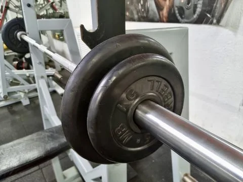 Rod In The Gym Stock Photos