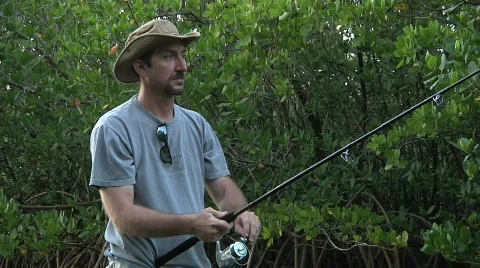 Rod &amp; Reel Stock Footage 303262