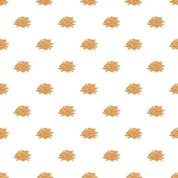 Rod shaped bacteria pattern on white background Stock Illustration