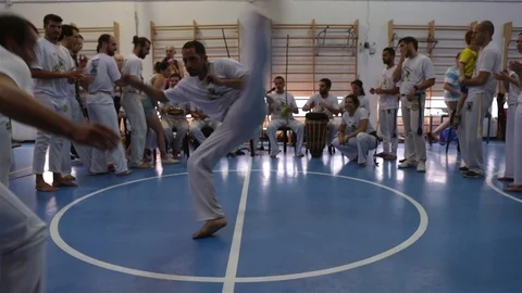 Roda (Capoeira circle) Stock Footage 116752153