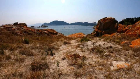 RODAS BEACH, CIES ISLANDS Stock Footage 94258918
