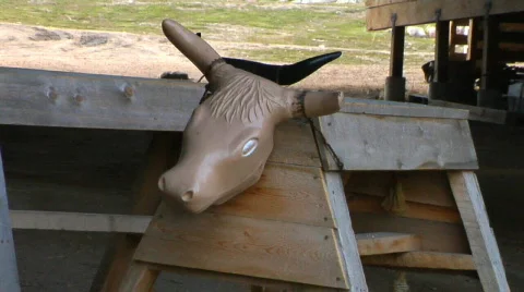 Rodeo Barn Stock Footage 624829