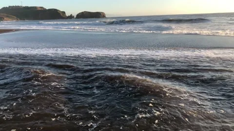 Rodeo Beach 1688 Video stock 165310861
