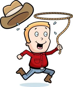 Rodeo Boy 스톡 일러스트