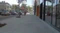 Rodeo Drive and Brighton Way crossroad in Beverly Hills 4k or 4k+ Resolution