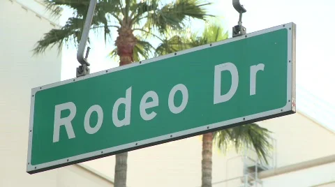 Rodeo Drive Video stock 596928
