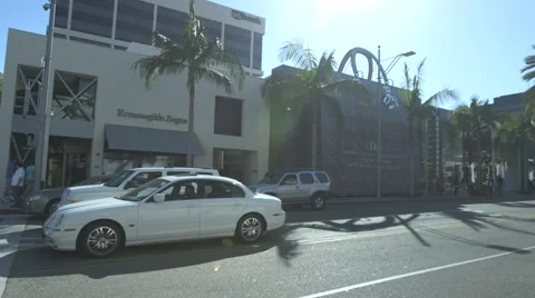 Rodeo drive Stock Footage 64902231