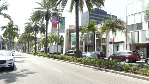 Rodeo Drive Stock Footage 220105731