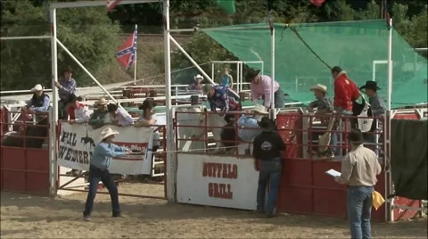 Rodeo slomo1 Stock Footage 6708928