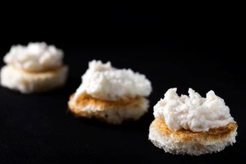 Roe salad appetizer Foto stock