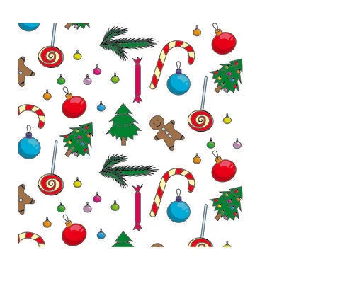 Rogdestvenskij pattern 9 Stock Illustration