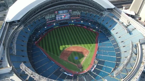 Rogers Centre Toronto Blue Jays Gate Stock Footage Video (100