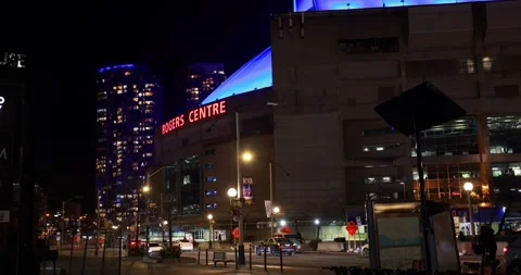 Rogers Centre Toronto home of Toronto Blue Jays Baseball Team.TORONTO,ONTARIO  Video stock 327731576