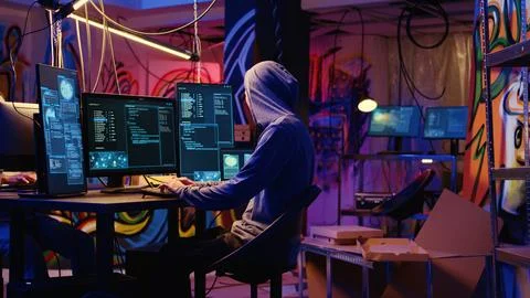 Rogue programmers use phishing technique Stock-Fotos