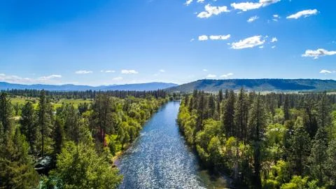Rogue River, Oregon 写真素材