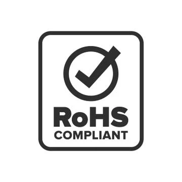 RoHS compliant symbol  Illustrazione stock