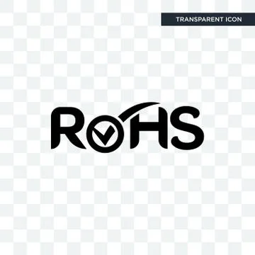 Rohs vector icon isolated on transparent background, rohs logo design Stock Illustration