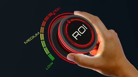 ROI HIGH Illustrazione stock